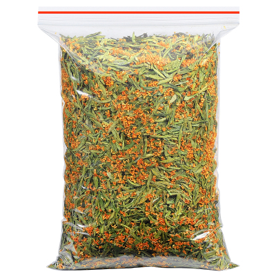 发1.5斤 2025新茶明前桂花龙井茶特选杭州龙井茶桂花绿茶散装750g