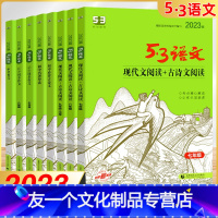现代文阅读+古诗文阅读 七年级/初中一年级 [友一个正版]2023版53语文现代文+古诗文阅读七八九年级中考语文课外阅读