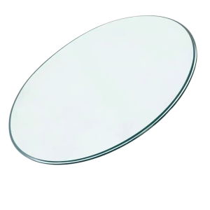 鑫环境 餐桌转盘钢化玻璃圆转盘旋转大圆盘连体转台圆桌转盘底座配件送胶