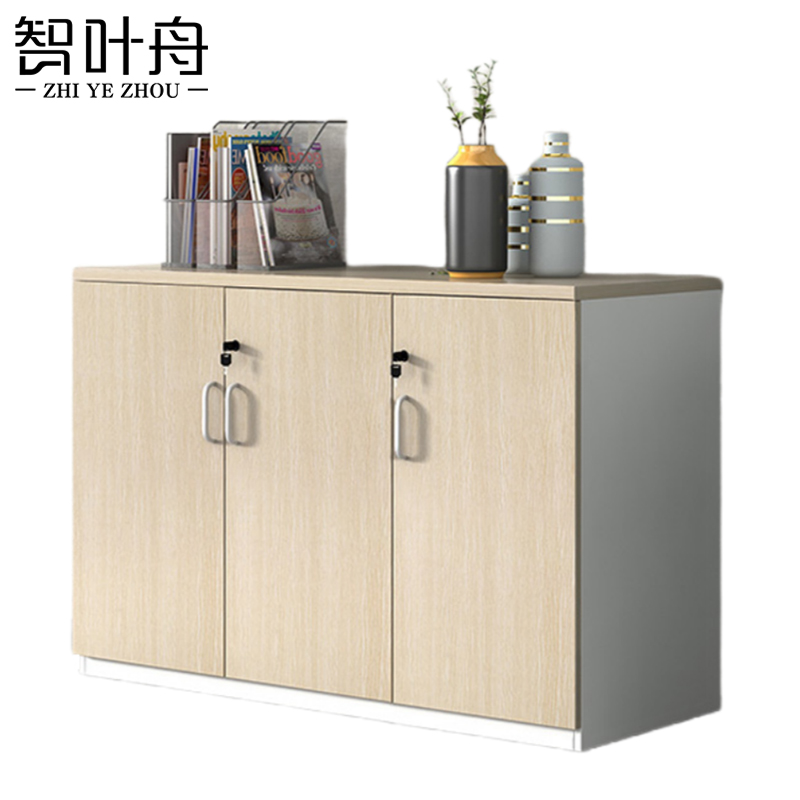 智叶舟矮柜三门120*40*80cm台