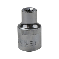 长鹿 1/2”镜面E形套筒 E8