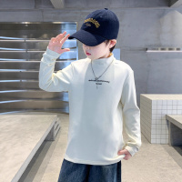 男童半高领德绒打底衫新款中大童长袖T恤儿童发热内搭秋冬季T