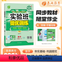 数学 八年级上 [正版]2024秋实验班提优训练数学八年级上册苏科版强化版中学教辅初二资料辅导书同步单元课时作业训练习册