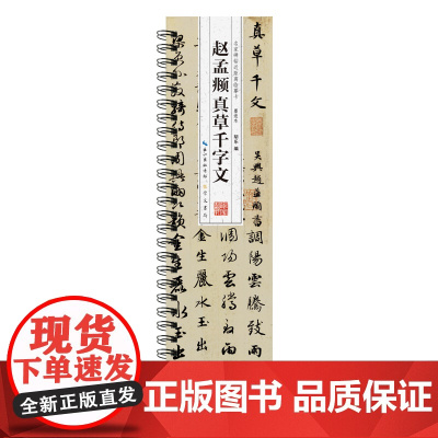 名家碑帖近距离临摹卡·赵孟頫真草千字文