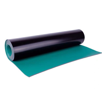 鑫迈凯斯 防静电台垫 PVC绝缘地垫 1*10米厚2.0mm 卷