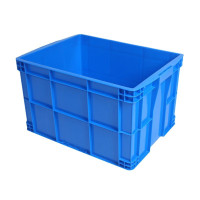 今立(JINLI)塑料周转箱 560*420*230加厚物流箱工业收纳整理箱胶筐物料盒