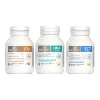 3件装|佰澳朗德(Bio Island)婴幼儿鱼油1瓶+婴幼儿DHA海藻油1瓶+婴幼儿乳钙1瓶
