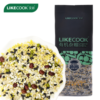 艾谷有机八宝米360g真空袋装 优选粗粮 混合杂粮
