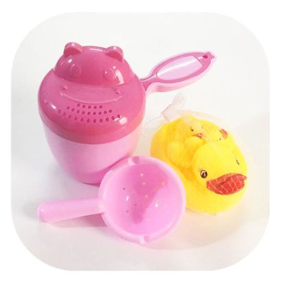 里伍宝宝洗澡戏水玩具儿童沐浴洗头杯婴儿游泳馆玩具小孩洗澡戏水玩具