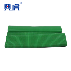 典虎 绝缘胶垫 绿色条纹10mm*1m*5m 卷