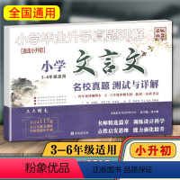 小学文言文真题卷 小学升初中 [正版]新版小升初小学文言文专项训练测试卷真题名校分班语文阅读理解卷小学生三四五六年级考试