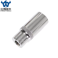 立伟铁牛3/8六角长套筒18mm/个