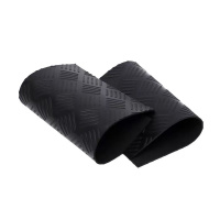 铁工邦 防滑橡胶板五道杠防滑橡胶垫 1.2米宽10米长5mm厚 卷