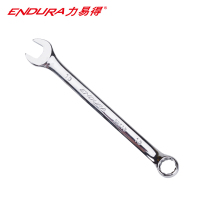 力易得(ENDURA)全抛光铬钒钢两用扳手 梅花开口两用扳手 22mm E2622 1把(货期3-5天)