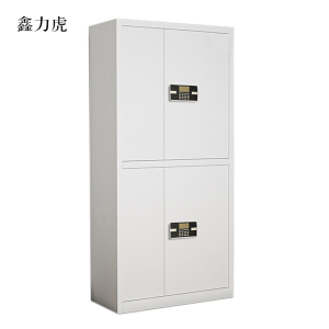 鑫力虎文件柜电子密码锁财务档案柜保险柜资料柜铁 双节密码锁