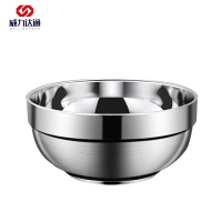 威力达通 304双层不锈钢碗 13cm 个