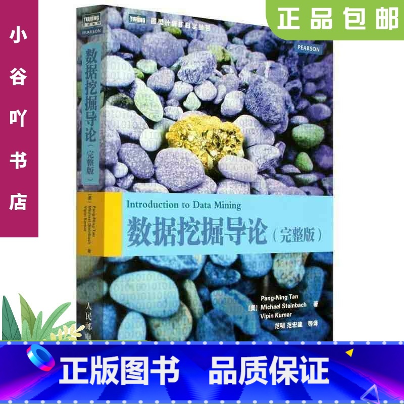 [正版]二手数据挖掘导论 陈封能 人民邮电出版社