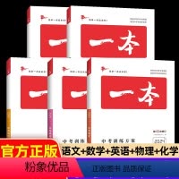 24版[语数英物化]套装5册 初中通用 [正版]2024 一本中考训练方案 初三中考总复习资料语文数学英语中考真题练习2