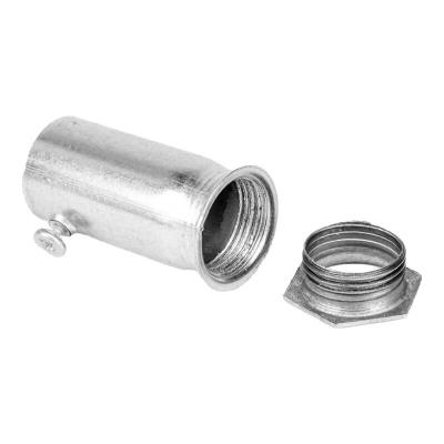 镀锌穿线管直接盒接锁 20螺丝锁母加长加厚50mm 100个