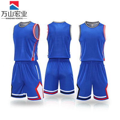 万山宏业 篮球服套装 LQF-10 套