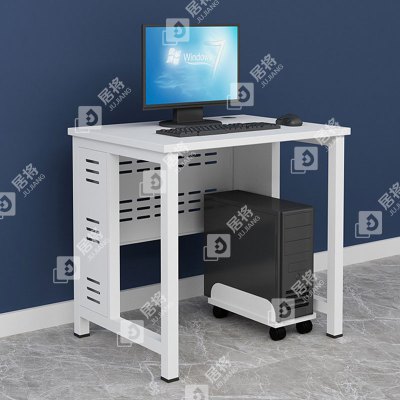 居将 钢架电脑桌培训桌机房电脑桌学习桌课桌 单人位H款