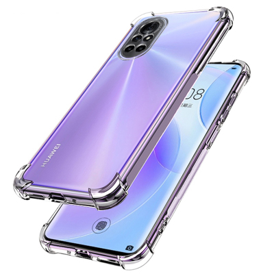 荣耀v40轻奢版手机壳荣耀V40轻奢版手机套透明硅胶软壳防摔气囊保护套钢化膜MUNU