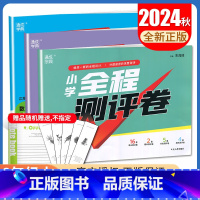 语数英3本套装江苏专用 六年级上 [正版]2022秋小学全程测评卷六年级上册 人教版语文苏教版数学译林版英语江苏 6年级