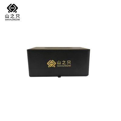 山之只 皮质纸巾盒 MZ1121-A 个