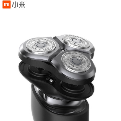 小米米家电动剃须刀刀头双环刀网双层刀片优质进口钢材三刀头-