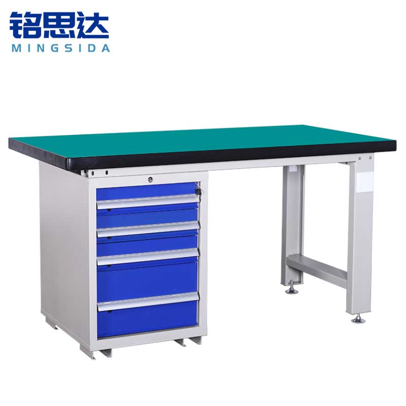 铭思达重型钳工操作台2.1米四抽张
