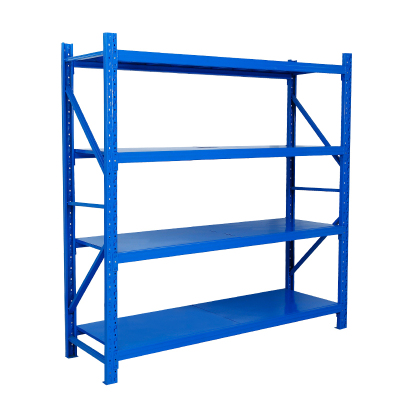 迅众 中型货架2000*600*2000m主架/每层承重200KG货架仓储自由组合多功能中型货架多层仓库储物展示架