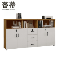 蕃蒂文件柜四门三抽台