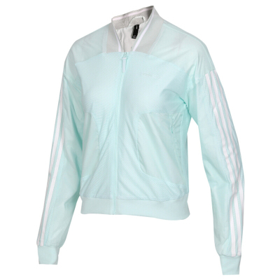 adidas阿迪达斯neo外套女2019春夏季新款上衣梭织透气舒适休闲防风防晒棒球服DZ9291C