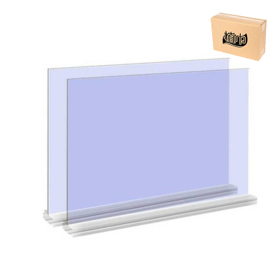 植巾 ZSMP270 塑料 300mm*400mm 4mm 桌牌 展示铭牌 (计价单位:个) 白色