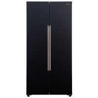 松下NR-B581BG-B 对开门570升 冰箱 顶置压缩机银离子智能WIFI 风冷无霜超薄大容量双开门冰箱