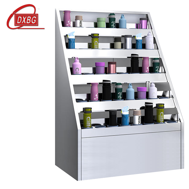 DXBG201不锈钢员工车间多格茶杯放置收纳柜40位水杯架1250*850*590