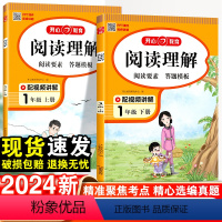 [阅读理解+看图写话+语数试卷]-1年级下册(4本套) 小学一年级 [正版]一年级阅读理解训练每日一练训练题人教版课外阅