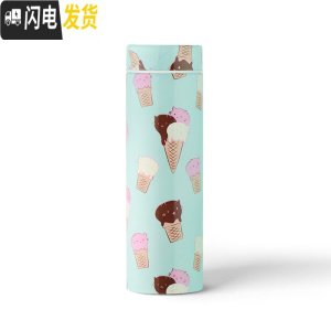 三维工匠316不锈钢保温杯直身杯商务便携大容量男女学生韩版清新文艺 可丽喵