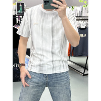 夏季新款男士休闲T恤晕染痞帅潮流短袖韩版青年时尚宽松体恤上衣