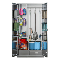 凌迪星钢制清洁柜900*400*1800mm台