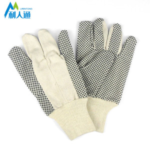 利人通 帆布点珠手套 FBDZ-03 双