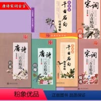 [正版]精品字帖田英章 吴玉生楷书行书行楷书字帖 千古名句唐诗宋词三百首 硬笔钢笔字贴中性笔临摹练字字帖学生成人钢笔练