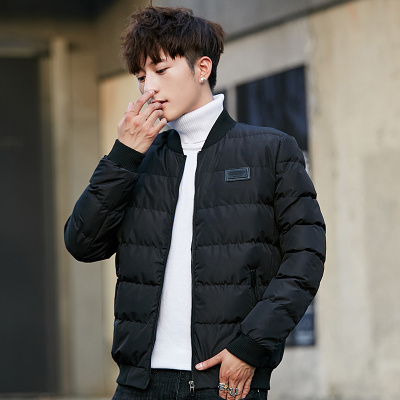 NEWLAKE棉衣男士冬季外套2020新款韩版潮流棒球领棉袄子加厚保暖羽绒棉服棉衣