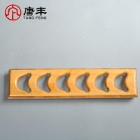 家柏饰(CORATED)竹制杯架功夫茶具茶道茶盘零配沥水品茶杯收纳放茶具的架子Z