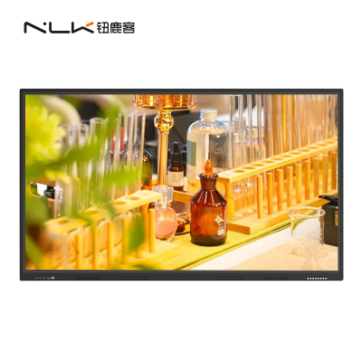 钮鹿客/NEWCLOD NT55 55英寸多媒体教学一体机 幼教电子白板 触摸会议大屏 I5/4G/128G