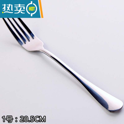 敬平5支装西餐餐具小叉子创意长柄不锈钢叉子水果叉家用儿童沙拉叉 1号叉(5支装)牙签