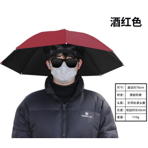 铁迅黑胶伞帽D69 顶