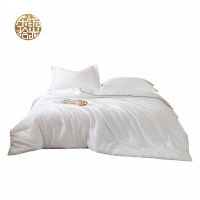 东纺拾光DF3013 全棉提花天然蚕丝春秋冬被200*230cm 白色((单位:件)