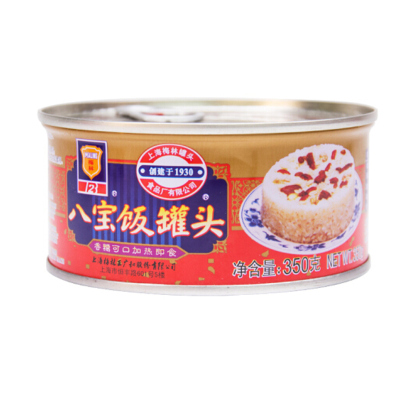 上海梅林八宝饭罐头糯米饭年夜饭350g