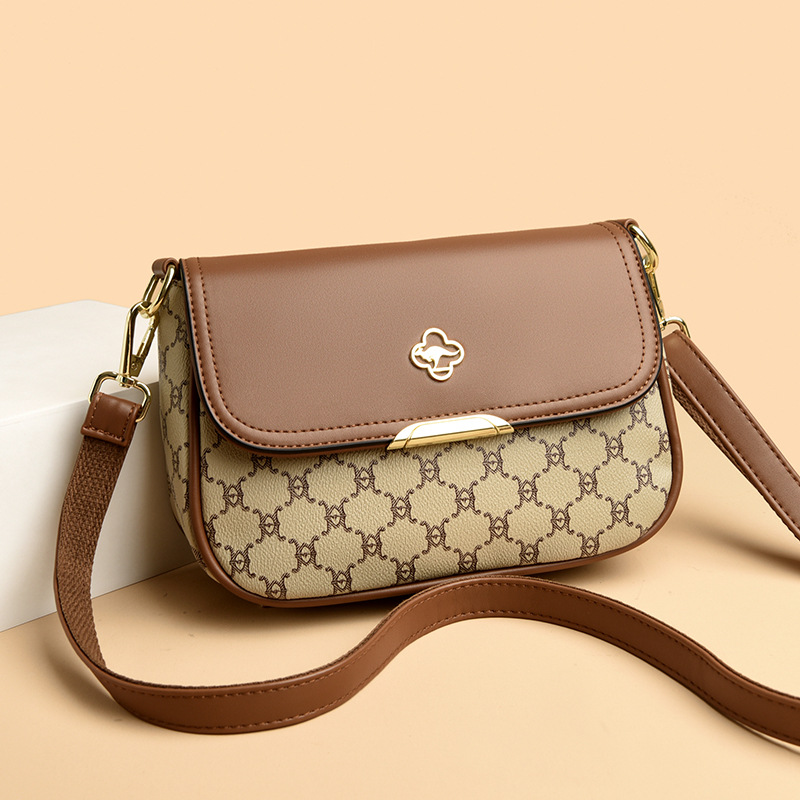 包包女包新款斜挎单肩包女士小包中年女士妈妈包欧美